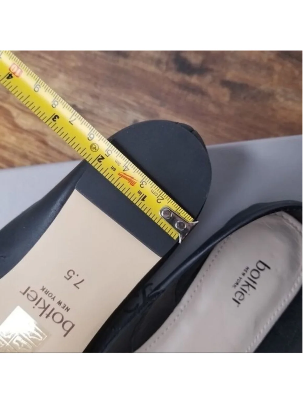 Botkier Britt Suede Flats Women Black 7.5- 0312